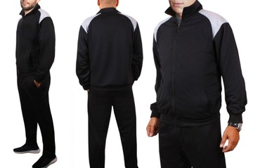 DRES męski BLUZA+SPODNIE BAWEŁNA CZARNY 938 M