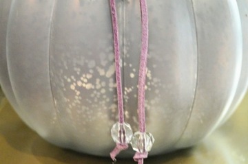 БЕЖЕВЫЙ ФОНАРЬ 14см