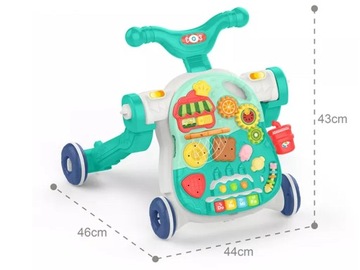 ИНТЕРАКТИВНАЯ ПОЕЗДКА 5 В 1 НА СТОЛИКЕ-ХОДОКЕ