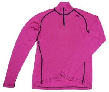 DEVOLD MULTI bluza półgolf 100% MERINO WOOL bluzka termoaktywna S 36