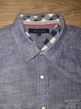 джинсовая рубашка T. Hilfiger L