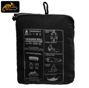 HELIKON Пончо SWAGMAN ROLL Climashield, чёрное