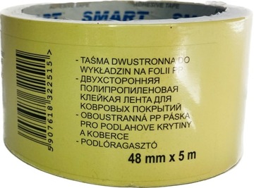 TAŚMA DWUSTRONNA CARPET 48mm/5M DO WYKŁADZIN