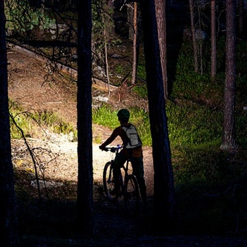 Велосипедный рюкзак объемом 8 л со светоотражающей способностью