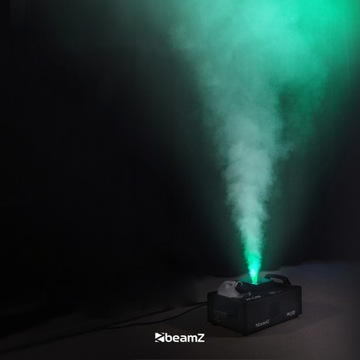 Вертикальная дымовая машина, дымовая машина мощностью 1800 Вт со светодиодной подсветкой и двумя пультами дистанционного управления DMX.