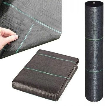 AGROWŁÓKNINA 70G 1,6 x 50m CZARNA UV AGROTKANINA MATA ANTYCHWASTOWA