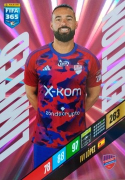 Ivi Lopez - karta LIMITED - FIFA 365 2024 - RAKÓW CZĘSTOCHOWA