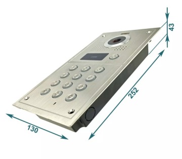 WiFi видеодомофон 5TECH 2-проводной TWIN POTIN 82222 WIDE ANGLE 170° APKA