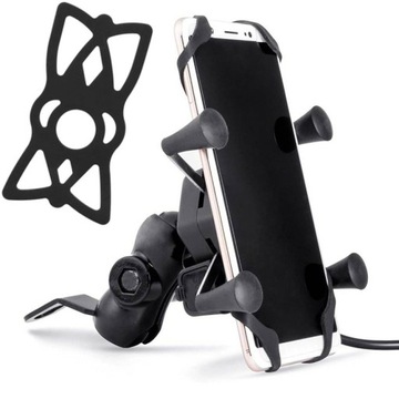 UCHWYT X na MOTOCYKL na TELEFON MOTOR SKUTER