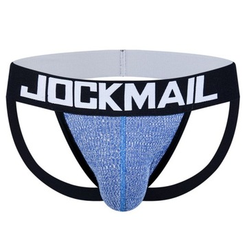 SLIPY JOCKMAIL JOCKSTRAP BIKE CLASSIC GYM BLU M