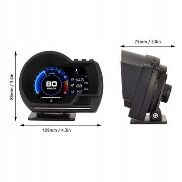 АВТОМОБИЛЬНЫЙ ДИСПЛЕЙ OBD2 GPS