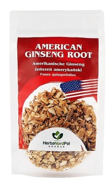 Żeń szeń amerykański Ginseng Panax żeńszeń 50G