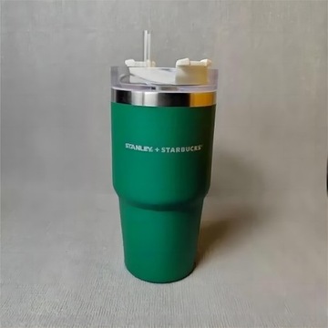 КРУЖКА ДЛЯ ТЕРМАЛЬНОЙ ВОДЫ STARBUCKS STANLEY ICEFLOW, 591 МЛ, ЗЕЛЕНАЯ