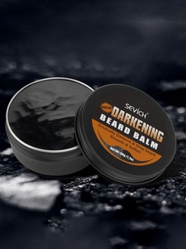 Краска для черной бороды Fast Black Beard Wax Dark Beard