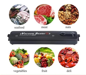 ZGRZEWARKA PRÓŻNIOWA DO ŻYWNOŚCI PAKOWARKA 90W + ZESTAW WORKÓW