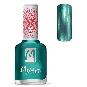 Moyra Lakier do stempli 27 Chrome Green 12 ml