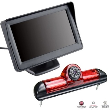 MONITOR 4,3 cal Kamera cofania DUCATO Jumper BOXER