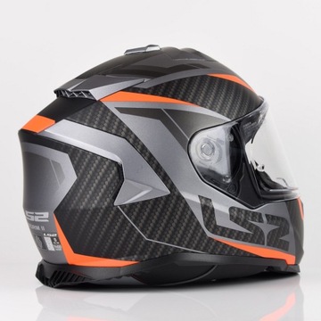 МОТОЦИКЛЬНЫЙ ШЛЕМ LS2 FF800 STORM II RACER + PINLOCK + BLENDA ECER 22.06