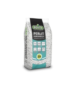 PERLIT OGRODNICZY SPULCHNIACZ PODŁOŻE BIOVITA 20L