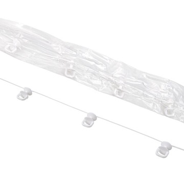 Горка с волнистой нитью, волна в фольге каждые 8 ​​см, 1 метр.