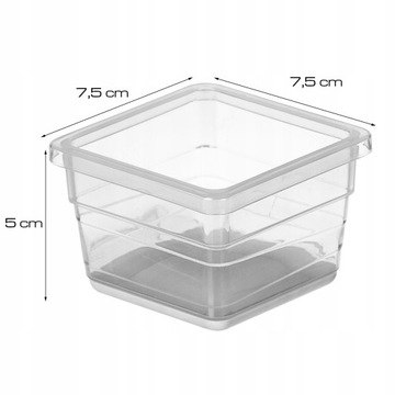 PUDEŁKA POJEMNIKI DO SZUFLADY ORGANIZERY TOALETKI