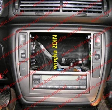 Рамка магнитолы VW Transporter T5 РАДИО 2din 61190