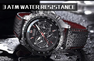 MEGIR Sport Mens Watches Top Brand Luxury Quartz Men Watch Fashion Casual