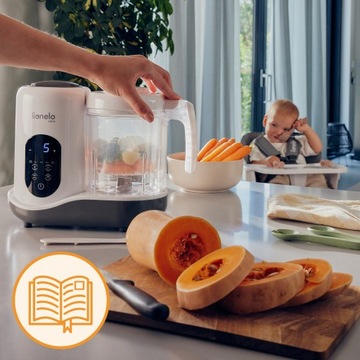 Многофункциональный робот-НАГРЕВАТЕЛЬ 5 Вт ПАРЕНИЕ Lionelo BabyMenu