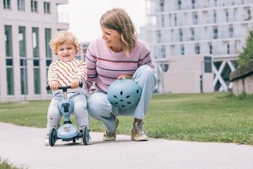 КОМПЛЕКТ СКУТЕРА SCOOTANDRIDE STEEL 2в1 + ШЛЕМ XXS-S 1-5L + ​​БЕСПЛАТНО