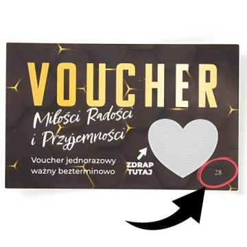 СКРЭТЧ-КУПОНЫ X10 ПОДАРОЧНЫЙ ВАУЧЕР НА ДЕНЬ ПАРНЯ ДЛЯ НЕГО