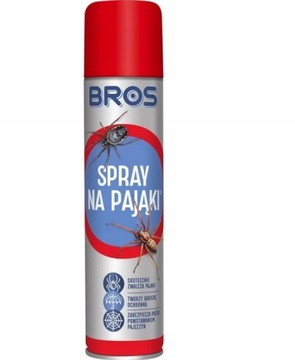 SPRAY AEROZOL ŚRODEK PREPARAT NA PAJĄKI BROS 250ML
