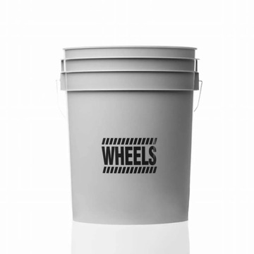 Work Stuff Detailing Bucket Grey Wheels - szare wiadro detailingowe do myci