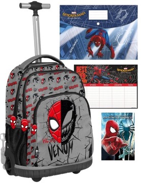 PLECAK SZKOLNY NA KÓŁKACH DLA CHŁOPCA SPIDER MAN SPIDERMAN