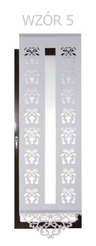 ДЛИННАЯ БАЛКОННАЯ ПАНЕЛЬ 3D АЖУРНЫЙ УЗОР ШТОР 70 х 210