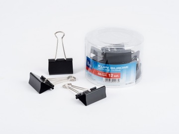 Скрепки для бумаги Офисные зажимы Скрепки для офиса Черный металл