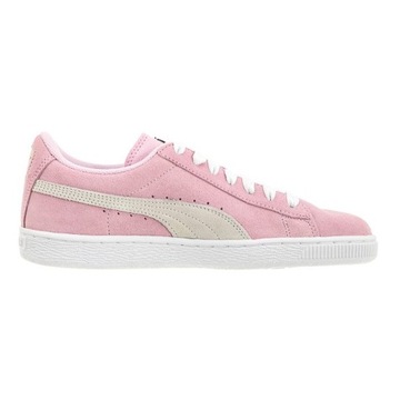 Buty Damskie Obuwie Puma Suede Jr 355110-30 Różowe