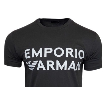 T-shirt męski Koszulka męska Emporio Armani 100% Bawełna r. L