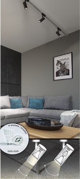 Madara Mini Ii Gu10 3f Черный 3-фазный отражатель