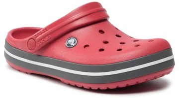 KLAPKI MĘSKIE CROCS CROCBAND CHODAKI KROKSY CZARNE BLACK LEKKIE R. 45-46