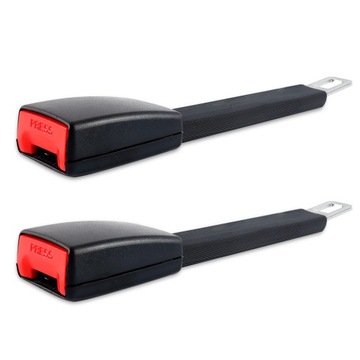 KLAMRA DO PRZEDŁUŻACZ PASA BEZPIECZEŃSTWA 2 SZTUK 26cm