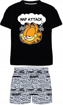 PIŻAMA CHŁOPIĘCA GARFIELD KR RĘKAW - 146