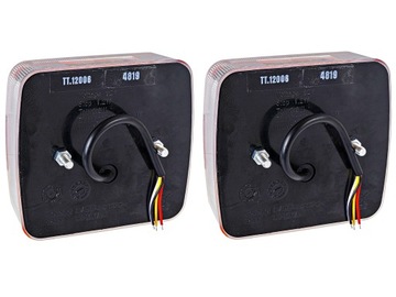 ЗАДНИЙ ФОНАРЬ ПРИЦЕПА, ПАРА СВЕТОДИОДНЫХ 12 В