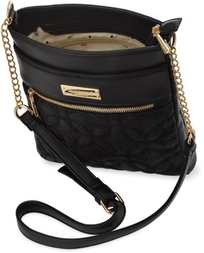 MONNARI Черная стеганая женская сумка-мессенджер Элегантная СУМКА НА ПЛЕЧЕ