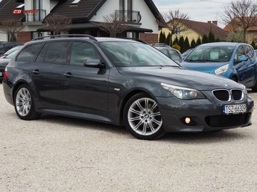 BMW Seria 5 E60 Touring 520 d 177KM 2007 BMW Seria 5 Sliczne 520D LIFT M-Pakiet stan id...