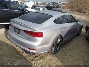 Audi A5 F5 S5 Sportback 3.0 TFSI 354KM 2018 Audi S5 Coupe 3.0T Premium Plus 2018 3.0 Benzyna 354KM, zdjęcie 4