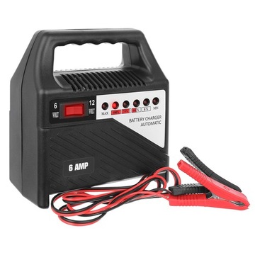 Prostownik do akumulatora 6V / 12V 6A (4225)