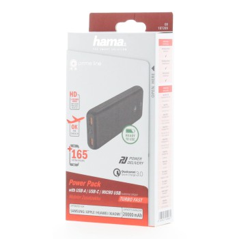 Hama PowerPack PowerDelivery 20-HD 20000 мАч