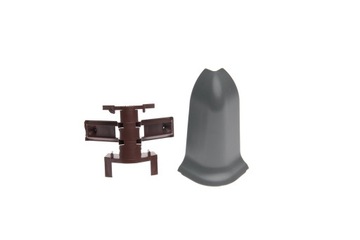 Narożnik zewnętrzny Premium Szary Mat 1kpl=2szt. (NZ+RAK)