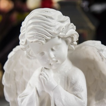 БОЛЬШОЙ ГРАНЕР + СВЕТОДИОДНЫЙ ФОНАРЬ, ГИПСОВАЯ ФИГУРКА МОГИЛЬНАЯ ЛАМПА 2XAA ИСТОЧНИК ПИТАНИЯ