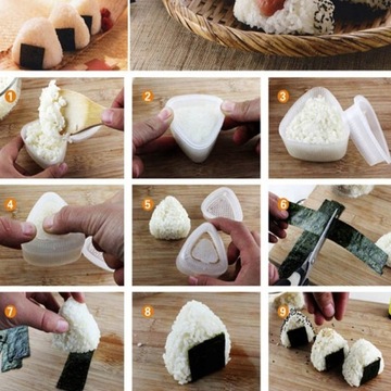 ДЕРЕВЯННЫЙ ПРЕСС ДЛЯ ПРИГОТОВЛЕНИЯ СУШИ С НАБОРОМ РОЛИКОВ